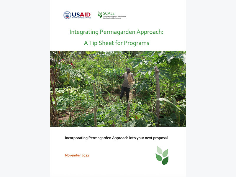 This tip sheet outlines the Permagarden Approach and provides guidance for incorporating the Approach in proposals.